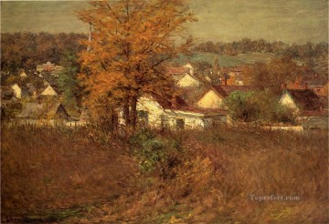 私たちの村の風景 ジョン・オティス・アダムス Oil Paintings